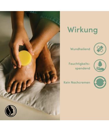 Fixed Organic Foot Cream with Beeswax & Shea Butter | Toe Feast by 4peoplewhocare - KO Foot Care with Rosemary & Eucalyptus (40g Refill) - Buy Online on SooperMarket.com