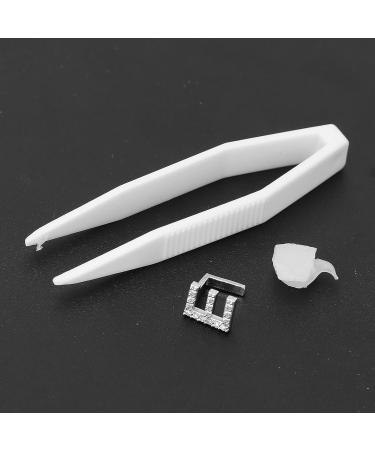 Hip Hop Tooth Brace Single Easy to Wear Durable for Parties Birthday Gift Copper Material Halloween Tooth Accessories (Silver) - Buy Online on SooperMarket.com