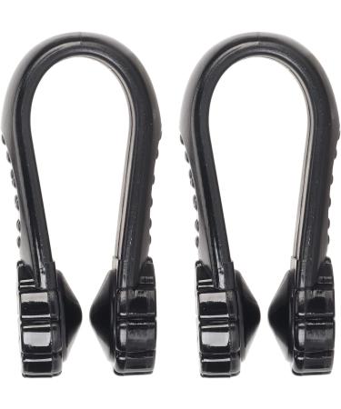 LI4 Acupressure Point Clip Tiger Mouth Clip 2 Pieces Stress Relief Easy To Use for Office (Black) - Buy Online on SooperMarket.com