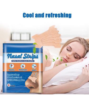 54pcs Nasal Strips - Acupuncture Point Patch for Congestion Relief and Snoring Reduction - Buy Online on SooperMarket.com