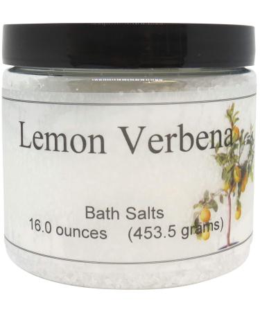 Lemon Verbena Bath Salts by Eclectic Lady  16 ounces