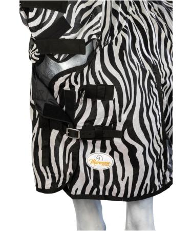 Buy Marengos Zebra Flying Ceiling Breathable Eczema Protection Insect Defense Outdoor Horse Blanket 95cm in White/Black - Buy Online on SooperMarket.com