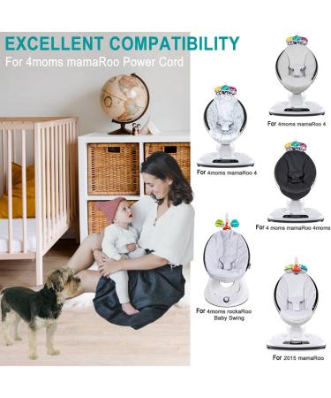 AlloverPower 12V 3A Charger for 4moms mamaRoo 2/4 & Rockaroo Baby Swing - Replacement AC Adapter (6.3Ft) - Buy Online on SooperMarket.com