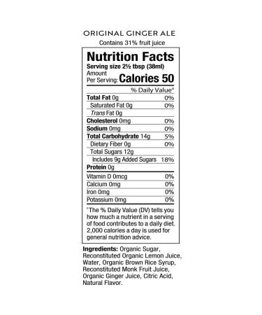 SodaStream Organic Ale Flavor Mix - Ginger 16.9 Fl Oz | Sparkling Drink Mix - Buy Online on SooperMarket.com