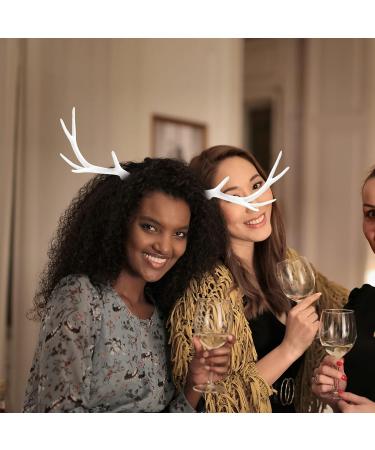 Bestoyard Deer Antler Headband - Halloween Reindeer Horn Headpiece for Women/Girl Cosplay - Buy Online on SooperMarket.com