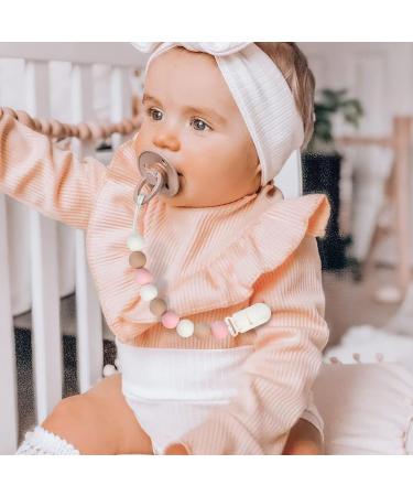 Silicone Dummy Clips for Baby | Soother Pacifier Holder for Boys and Girls - Buy Online on SooperMarket.com