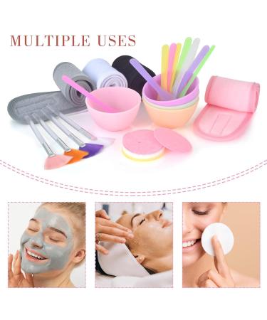 Buy Esthetician Supplies Set | Silicone Bowls Facial Headbands Sponges & Brushes for Professional Facials | International Shipping - Buy Online on SooperMarket.com