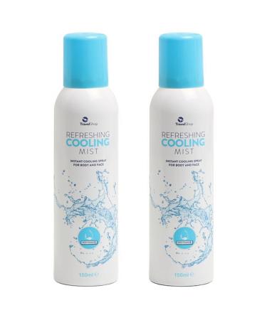Katsy Style Travel Shop Refreshing Cooling Mist 150ml x2 - Vitamin E Quick Cooling & Refreshing for All Skin Types