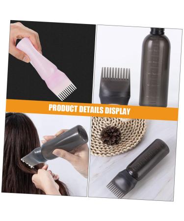 NOLITOY 16 Pcs Hair Salon Shampoo & Dyeing Bottles - Hair Oil Applicator & Comb Bottles - Assorted Colors - Perfect for Hair Care & Styling - Buy Online on SooperMarket.com