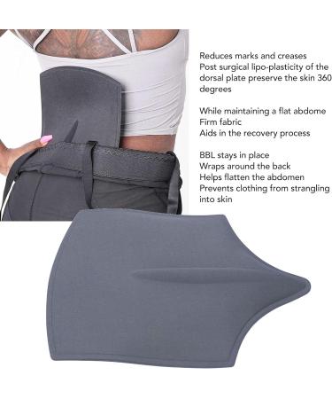 Lumbar Molder Board Lumbar Molder Liposuction Back Board Foam Compression Lipo Ab Board Post Surgery (Grey) - Buy Online on SooperMarket.com