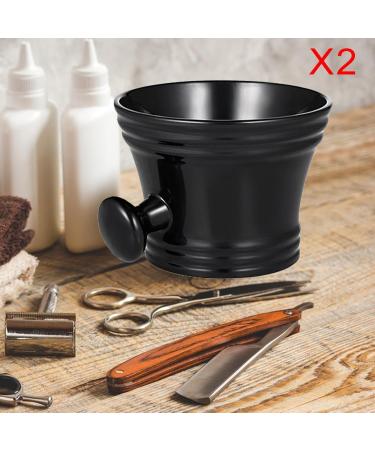 Colcolo 2x Shaving Soap Peel & Durable Mug Set - Easy Foam Wet Shaving Gift with Handle - Buy Online on SooperMarket.com