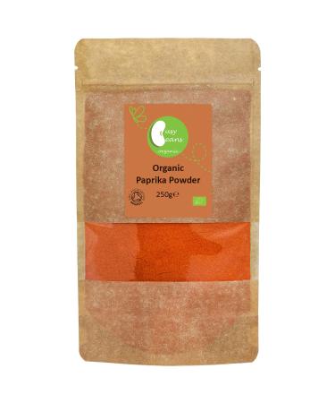 Organic Paprika Powder - Certified Organic - by Busy Beans Organic (250g)