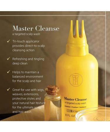 TPH BY TARAJI Master Cleanse Scalp Treatment Wash | Tea Tree Oil, Eucalyptus Oil, Witch Hazel | Vegan, Sulfate & Cruelty-Free | 8 fl. oz - Buy Online on SooperMarket.com