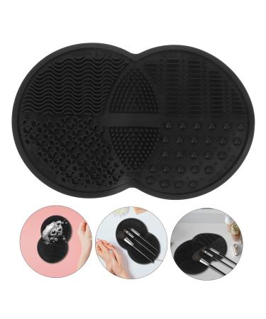 Balacoo Makeup Brush Cleaner Pad Mat - Tool Cleaning Mat for Brushes & Makeup Tools 16.8x10.8cm - Perfect for Easy Makeup Cleaning - Buy Online on SooperMarket.com