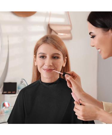 6-Piece Black Makeup Cape Set: Waterproof Comb-Out & Shaving Apron for Beauty Salon & Home Use - Buy Online on SooperMarket.com