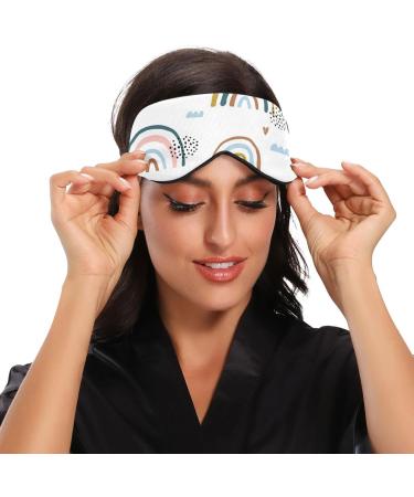 Haskirky Light Blocking Eye Mask for Deep Sleep | Breathable & Adjustable Men and Women | Perfect for Travel, Yoga, and Meditation - Buy Online on SooperMarket.com
