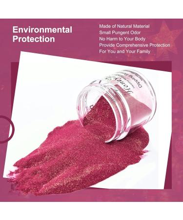 Honey Joy Dark Purple Nail Dip Dipping Powder 1oz (HJ-ND064B-WD17) | Acrylic Color Pigment - Buy Online on SooperMarket.com