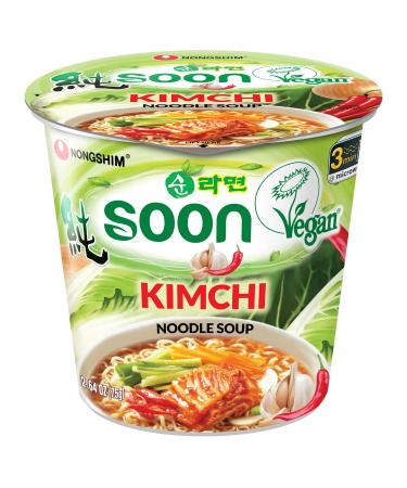 Nongshim Soon Kimchi Noodle Cup, 2.64 Ounce (Pack of 6)