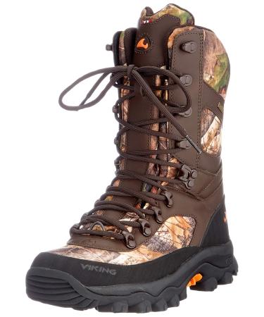 Viking Men's Villrein Ii Camo GTX Hunting Boots 41 EU Dark Brown Camouflage