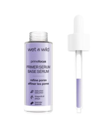 Wet 'n' Wild Prime Focus Primer Serum Face Primer for a Flawless and Long-Lasting Makeup Pore-Minimizing with Hydating Formula Natural Finish Minimize Pores