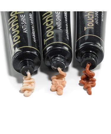 Mehron TouchUp Anti-Shine Gel | Matte Face Primer (Medium Tint) - Buy Online on SooperMarket.com