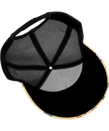 OPSREY Delicious Sweet Ramen Printed Adjustable Mesh Baseball Cap Neutral Sports Cap Delicious Sweet Ramen 5-7 - Buy Online on SooperMarket.com