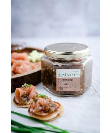 Driver's Pickle Cucumber Relish Infused with Gin 0.35 kg - Buy Online on SooperMarket.com