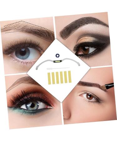 Baluue 1pc Microblading Eyebrow The Tools Eyebrow Measure Tool Silver Eyebrow Positioning Tool - Buy Online on SooperMarket.com