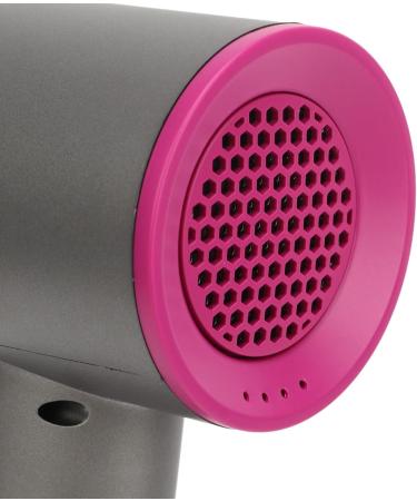 Cordless Hair Dryer Easy Clean Rechargeable 3 Airflow Blow Dryer Low Noise Gray with Fixed Base for RV US Plug - Buy Online on SooperMarket.com