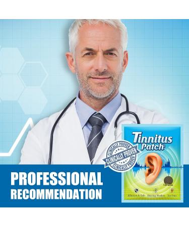 Tinnitus Relief Patches - Herbal Formula for Ringing Ear Care and Pain Relief - Buy Online on SooperMarket.com
