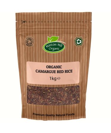 Organic Camargue Red Rice 1kg by Hatton Hill Organic - Free UK Delivery