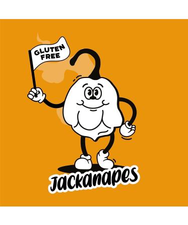 Jackanapes Scotch Bonnet Hot Sauce 150ml - Sweet Tropical Vegan Chilli Sauce with Mango, Pineapple, Lime & Cane Sugar - Made in the UK - Buy Online on SooperMarket.com