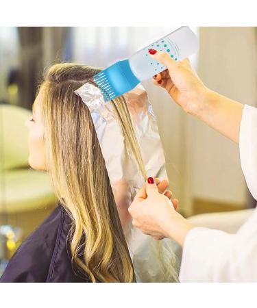 Lesunbak Root Comb Applicator Bottle Oil Applicator for Hair Dye Hair Dye Brush Bottle Lightweight Oil Bottle Applicator Brush for Hair Dyeing Scalp Blue - Buy Online on SooperMarket.com