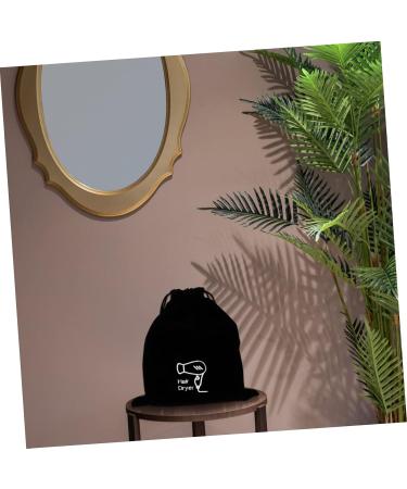 Baluue 1pc Hair Dryer Storage Bag Hair Dryer Sack Gym Holder Drawstring Bag Hair Dryer Hotel Bag Flannel - Buy Online on SooperMarket.com