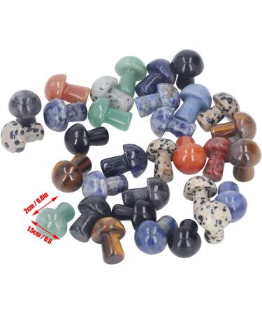 CHICIRIS Mini Sponge Crystals - 32pcs Mixed Color Cute Crystal Sponges for Yoga & Meditation - Buy Online Internationally - Buy Online on SooperMarket.com