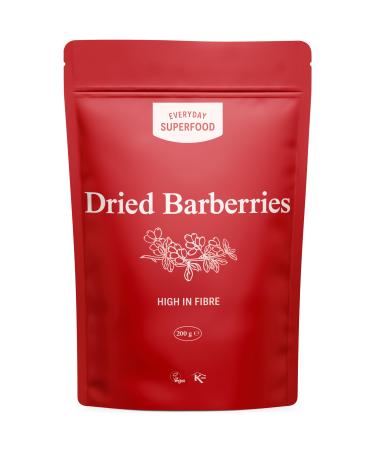 Dried Barberries 200g Natural Raw & Premium Quality Barberry a Great Dried Cranberries Alternative