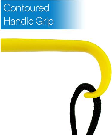 RMS 2 Pack Extra Long Handled Shoe Horn - 24 Curved Handle with Hang Up Strap - Buy Online on SooperMarket.com