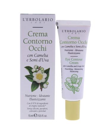 L'Erbolario eye cream with camellia and grape seeds 1 pack (1 x 15 ml)