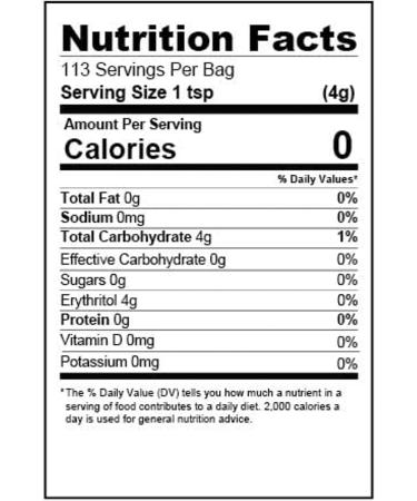 Health Garden Monk Fruit Sweetener Classic - All-Natural, 1 lb (453 g) | Sugar-Free Sweetener - Buy Online on SooperMarket.com