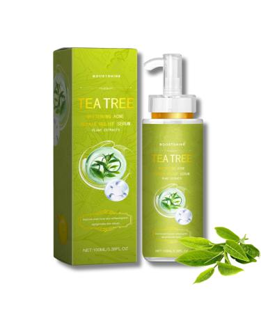 Tea Tree Ance Serum Tea Tree Essential Oils Tea Tree Oil For Skin Anti-Pimples and Acne Moisturizer and Brighten Skin.Tea Tree Oil for Diffuser Humidifier DIY Home Office 100ml