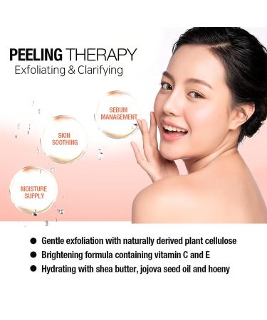 Epielle Gommage Peeling Gel - Gentle Exfoliating Face Scrub for Clear & Radiant Skin - Skin Brightener & Dead Skin Remover - 4.0 fl.Oz (118ml) - 2 Pack | Exfoliator - Buy Online on SooperMarket.com