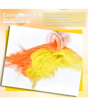 28g/Box Orange and Yellow Temperature Color Change Dip Powder Nails Dipping Nails Long-lasting Nails No UV Light Needed (No.6) Dip - W-No.6 - UKA - Buy Online on SooperMarket.com