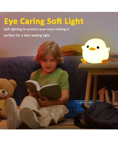 Cute Duck Night Light for Nursery - Touch Control, Rechargeable, Dimmable - Perfect Gift for Boys and Girls - DoDo Duck - Color 2 - Buy Online on SooperMarket.com
