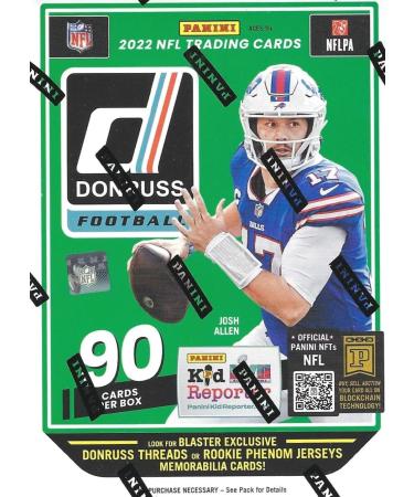 2022 Panini Donruss Football Trading Card Blaster Box (90 Cards)