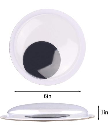 Giant 6 Inch Googly Eyes - Self Adhesive for DIY Crafts & Decorations - 2 Pieces - Buy Online on SooperMarket.com