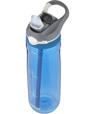 Contigo Autospout Straw Ashland Water Bottle 24 oz 3-Pack - Stormy Weather, Vibrant Lime, Monaco - Buy Online on SooperMarket.com