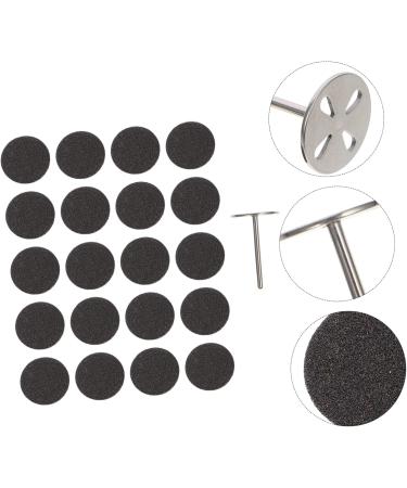 Amosfun 3 Sets Nail Polishing Sheets Manicure Sandpaper Disc Metal Bit Disc Sanding Paper Foot Nail Forms Nail Tool Nails Tools Pedicure Sanding Disc Stainless Steel Electric - Buy Online on SooperMarket.com