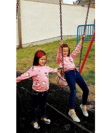 Girls Cotton Sweatshirt | Casual Long Sleeve Jumper for Toddlers | Ages 1-12 - Buy Online on SooperMarket.com