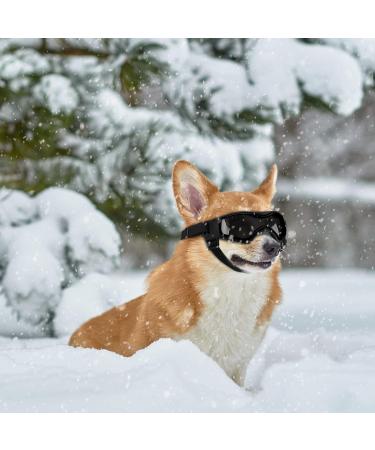 Ownpets Dog Glasses UV Protection Goggles for Small and Medium Dogs - Black Regular Style Medium - Buy Online on SooperMarket.com